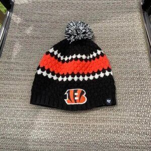 Cincinnati Bengals Pom-Pom Hat